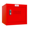 Phoenix CL0344RRE Größe 1 Roter Cube-Schrank mit Elektronikschloss