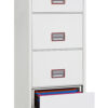 Phoenix World Class Vertical Fire File FS2254F 4-Schubladen-Akteneinrichtung mit Fingerabdruckschloss
