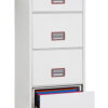 Phoenix World Class Vertical Fire File FS2254K 4-Schubladen-Akteneinrichtung mit Schlüsselschloss
