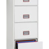 Phoenix World Class Vertical Fire File FS2264K 4-Schubladen-Akteneinrichtung mit Schlüsselschloss