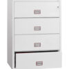 Phoenix World Class Lateral Fire File FS2414K 4-Schubladen-Akteneinrichtung mit Schlüsselschloss