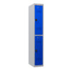 Phoenix PL Series PL1230GBC 1-Spaltiger 2-türiger Personalschrank grauer Körper/blaue Türen mit Zahlenschlössern