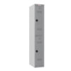 Phoenix PL 300D Series PL1233GGC 1-spaltiger 2-türiger Personalschrank in Grau mit Kombinationsschloss