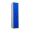 Phoenix PLZ Series PLZ1240GBC 1-spaltiger 2-türiger Personalschrank in Blau mit Kombinationsschloss