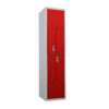 Phoenix PLZ Series PLZ1240GRE 1-spaltiger 2-türiger Personalschrank in Rot mit Elektronikschloss