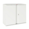 Phoenix SC Series SC0891WK 2-türiger Aktenschrank mit 1 Fach in Weiß mit Schlüsselschloss