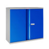 Phoenix SC Series SC1010GBE 2-türiger 1-Fach-Stationärschrank in Blau mit Elektronikschloss